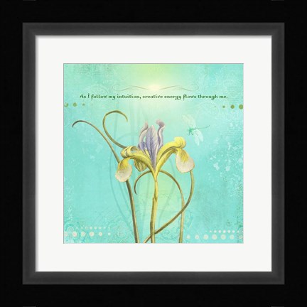 Framed Creative Visualization IV-Intuition Print