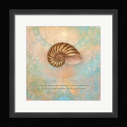 Framed Creative Visualization VI-Truth Print