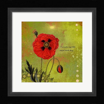 Framed Creative Visualization XII-Anew Print
