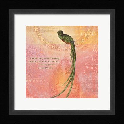 Framed Creative Visualization XVI-Honestly Print