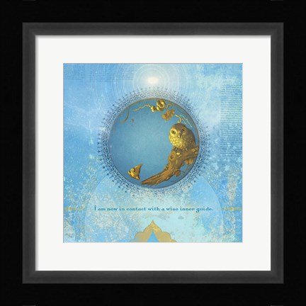 Framed Creative Visualization XVII-Inner Guide Print