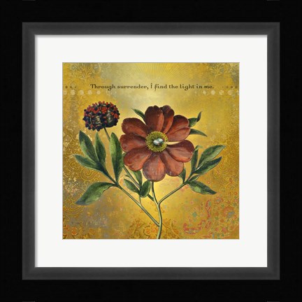 Framed Creative Visualization XIX-Light Print