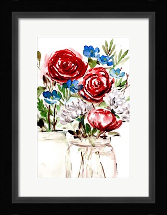 Framed Proud to be an American I Print