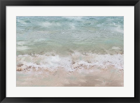 Framed Beach Shore VI Print