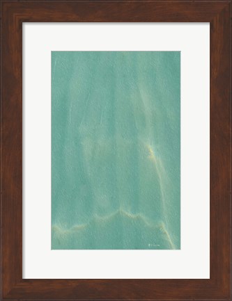 Framed Beach Shore VIII Print