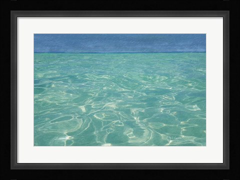 Framed Beach Shore XIII Print