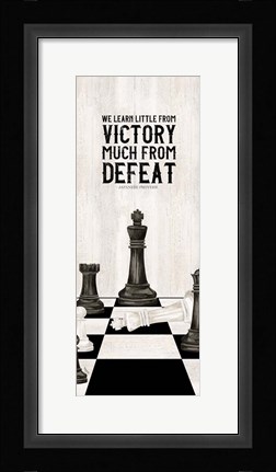 Framed Rather be Playing Chess Panel II-Learn More Print