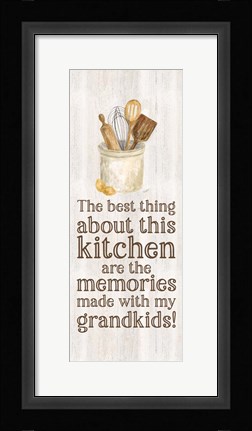 Framed Grandparent Life Vertical II-Memories Print