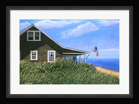 Framed Ocean View Print