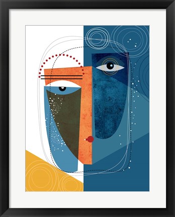 Framed Krsna Print