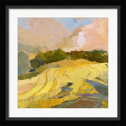 Framed Overcast Farm Day Print