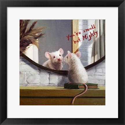 Framed Mighty Mouse Print