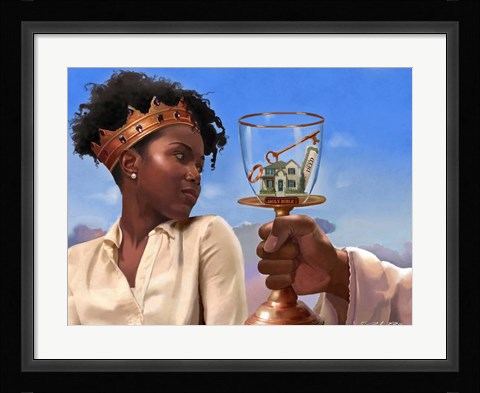 Framed In His Image Print