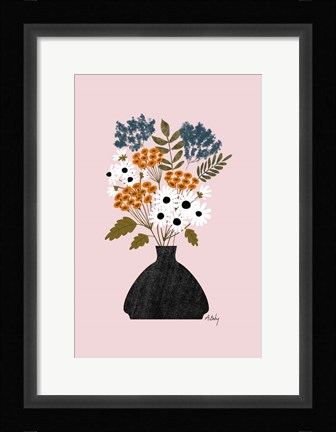 Framed Summer Wildflowers Print