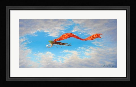 Framed Super Fred Print