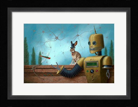 Framed Zero One Print