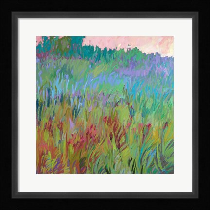 Framed Spring Greens Print