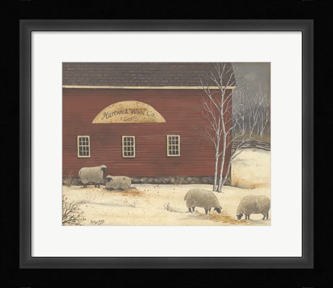 Framed Hartwick Wool Co Print