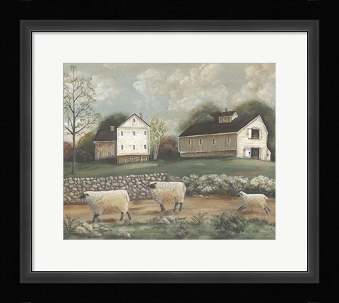 Framed Pennsylvania Farm Print