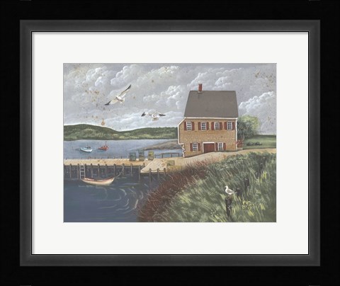 Framed Cate's House Print