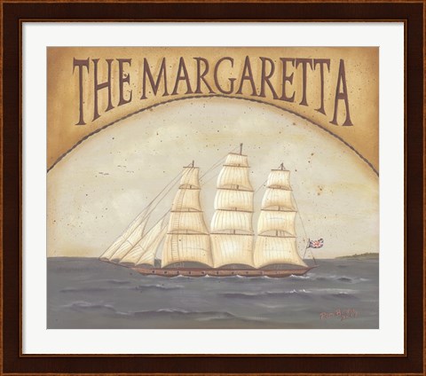 Framed Margaretta Print