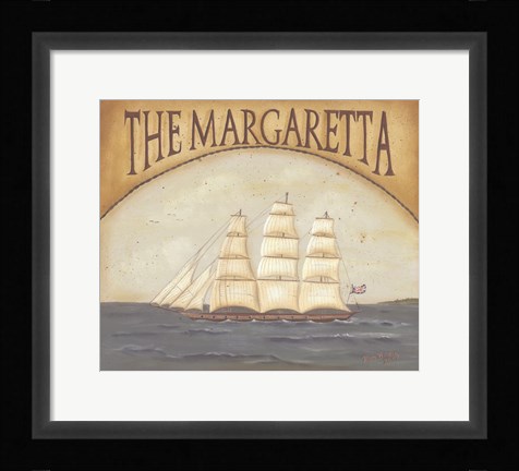 Framed Margaretta Print