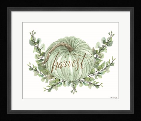 Framed Harvest Pumpkins Print