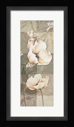 Framed Soft Spa Floral II Print