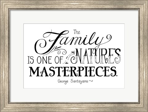 Framed Nature&#39;s Masterpieces Print