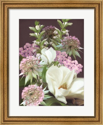 Framed Wild for Plum Bouquet Print