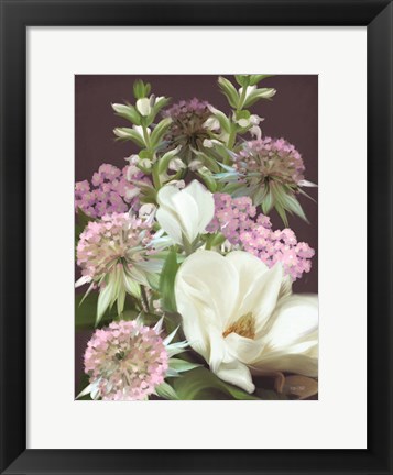 Framed Wild for Plum Bouquet Print