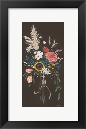 Framed Wildflowers I Print