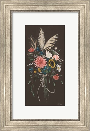 Framed Wildflowers II Print