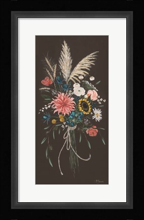 Framed Wildflowers II Print
