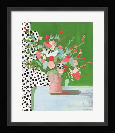 Framed Bird Song in Spring Print