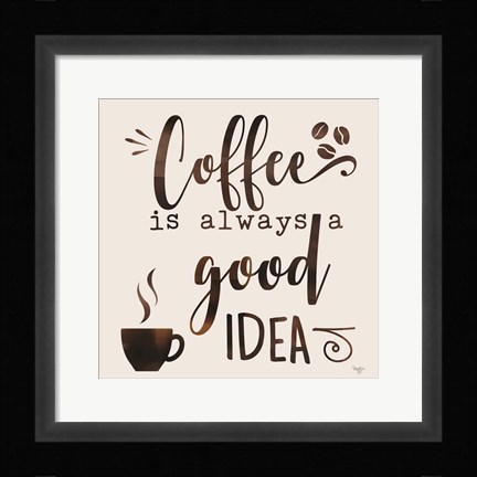 Framed Coffee - Good Idea Print