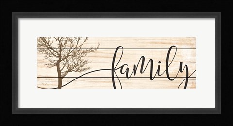 Framed Family Print