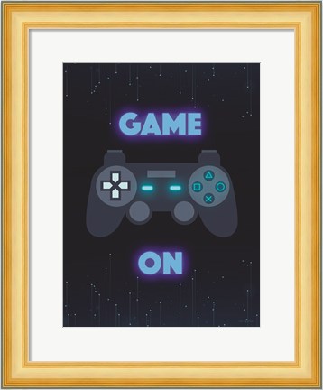 Framed Game On Print