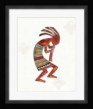 Framed Southwest Flair II Print