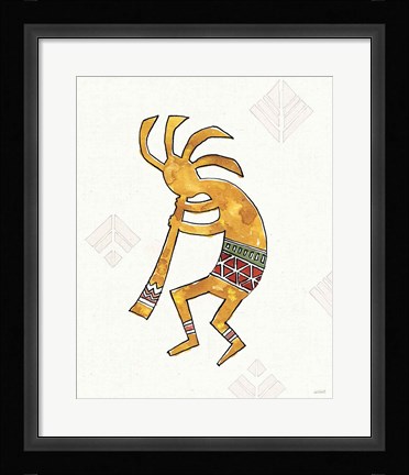 Framed Southwest Flair III Print