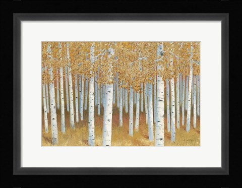 Framed Forest of Gold Print