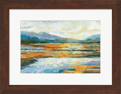 Framed Fall Marsh Print