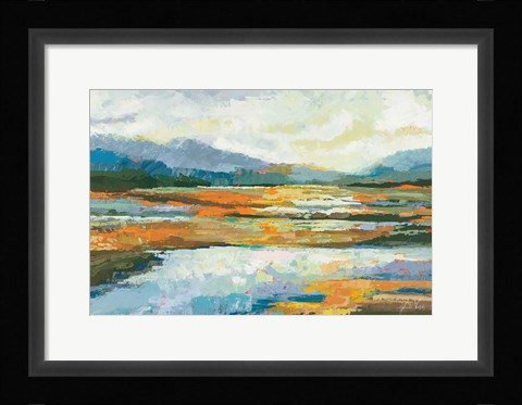 Framed Fall Marsh Print