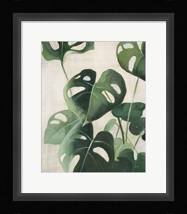 Framed Tropical Study IV Print
