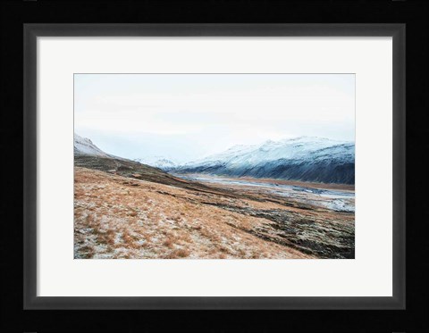 Framed Iceland Hills II Print