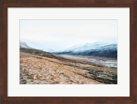 Framed Iceland Hills II Print