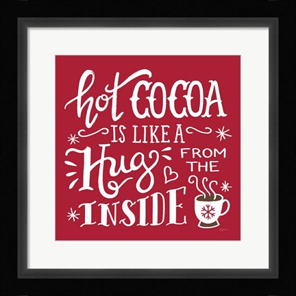 Framed Hug From The Inside Print