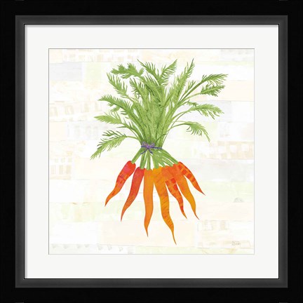 Framed Kitchen Garden IV No Words Print