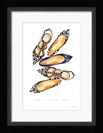 Framed On the Wild Side III Print