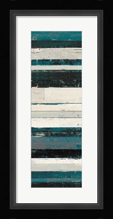 Framed Blue Zephyr IV Print